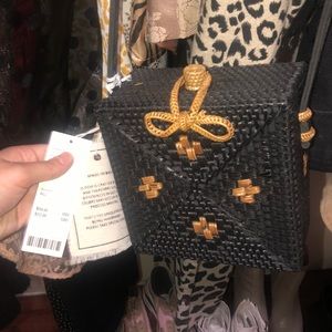 NWT URBAN RATTAN BAG